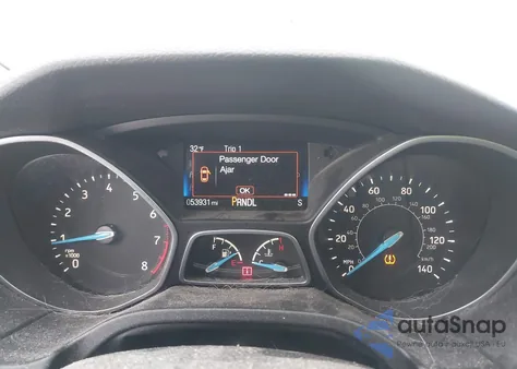 2017 Ford Focus Se из США, поврежденный, VIN 1FADP3K25HL252436